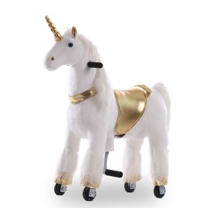 Kijana Unicorn Riding Toy Gold Petit Alle producten Vehiculepourenfant.fr Migrated