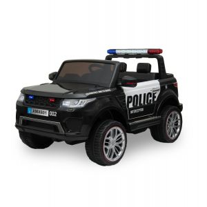 Kijana Ford Ranger voiture électrique de police enfants noire