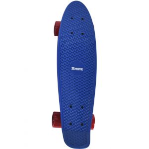 Move Cruiser skateboard rétro bleu 22''