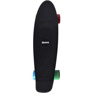 Move Cruiser skateboard rétro noir 22''