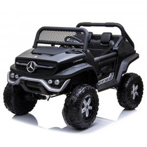 Mercedes voiture pour enfant Unimog mini Noire Sale Vehiculepourenfant.fr Migrated