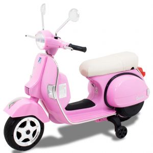 Vespa scooter pour enfant rose