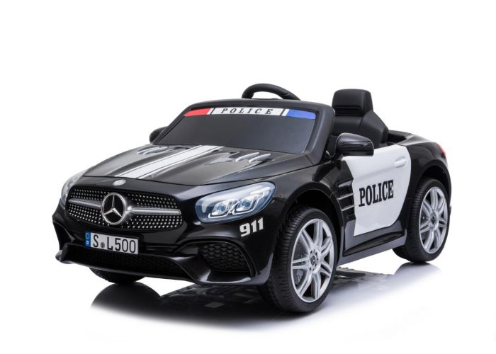 Mercedes voiture enfant police SL500 noire