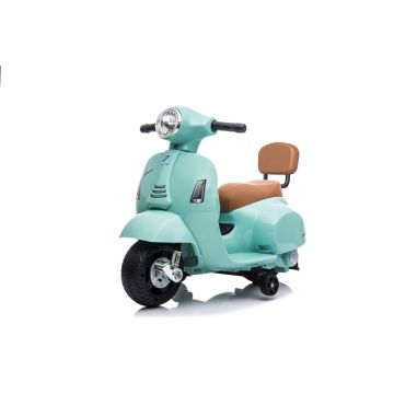 Mini Vespa Scooter électrique pour enfants bleu