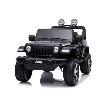 Voiture pour Enfant Jeep Wrangler Rubicon 12V - Noire