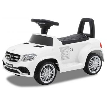 Trotteur pour enfant Mercedes GLS63 blanc