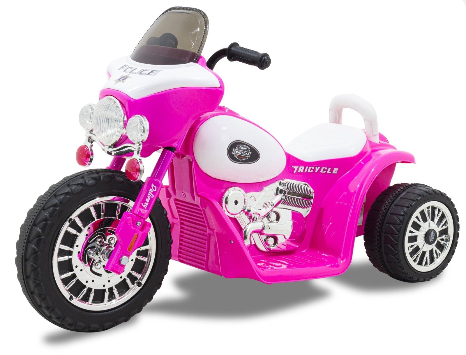 Kijana moto enfant police Wheely rose