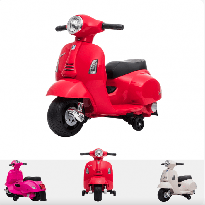 Vespa mini scooter électrique enfants rouge Alle producten Vehiculepourenfant.fr Migrated